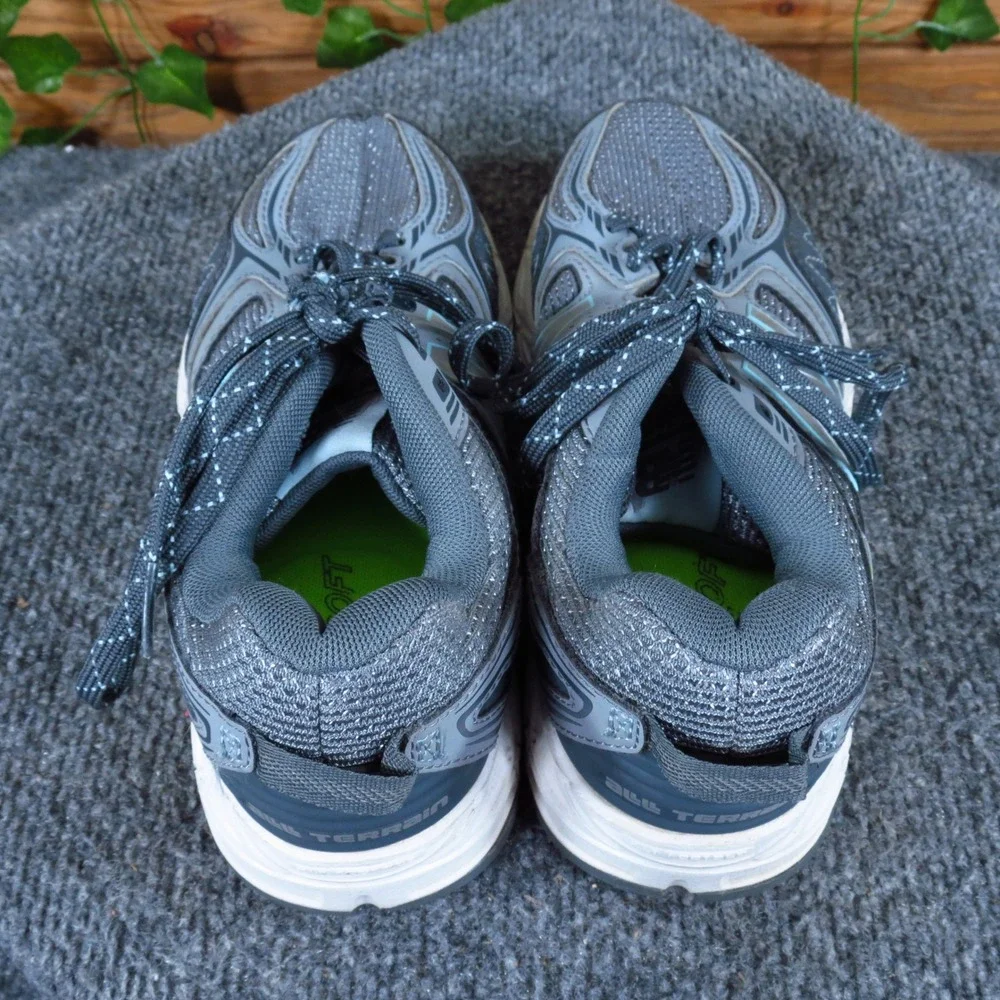 New Balance 510v3 Womens Trail Running Shoe Size 6.5 Outdoor‎ Grey Light Blue